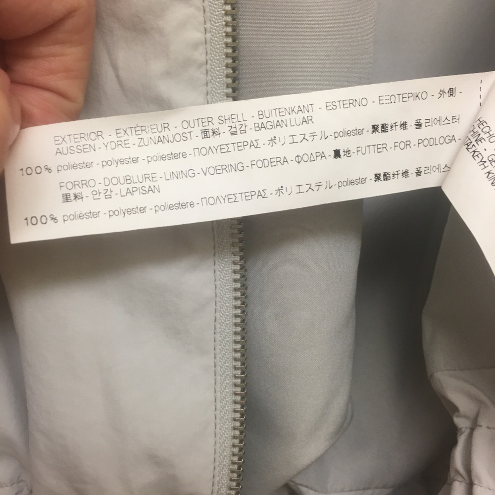 Zara basic outerwear light blue bomber - Picture 4 of 6